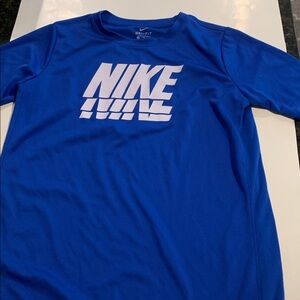 Nike Royal Blue Dr fit Performance Tee. Boys XL